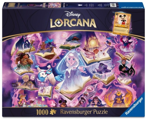 Puzzle 2D: Lorcana Amethyst 1000el, Ravensburger