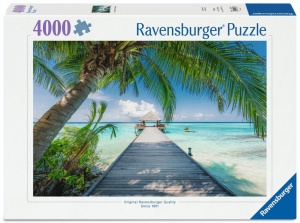 PUZZLE 4000 DREAM BEACH IN THE MALDIVES
