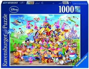 PUZZLE 1000 ŚWIAT DISNEY, RAVENSBURGER