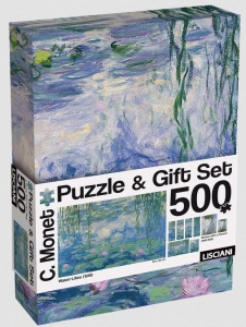 PUZZLE 500 ADULTS I ZESTAW PODARUNKOWY MONET