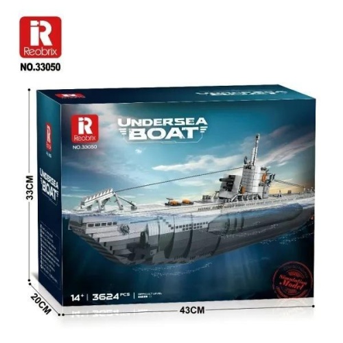 Klocki Type VII C U-Boot 3624el, Reobrix