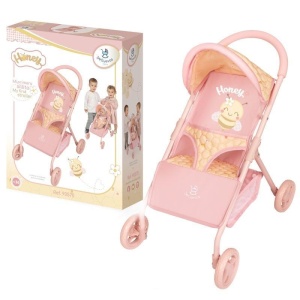WÓZEK DLA LALEK SPACERÓWKA HONEY, DECUEVAS TOYS