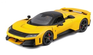 FERRARI R&P (WITH PLASTIC STAND) YELLOW 1:18