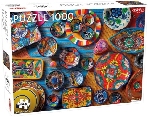 Puzzle 1000 Mexican Pottery, Tactic