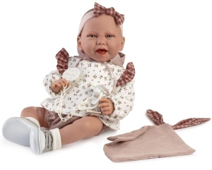 LALKA HISZPAŃSKA CARLA Z KOCYKIEM 42CM