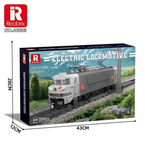 Klocki Electric Locomotive 2052el, Reobrix