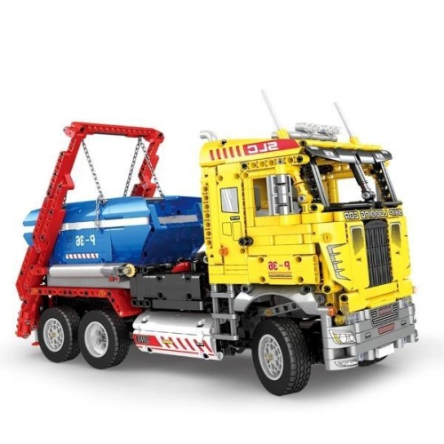Klocki Dumpster Container Truck 1918el, Reobrix