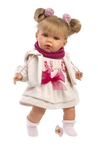 LALKA PŁACZĄCA JULIA 42CM, LLORENS