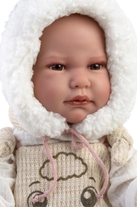 LALKA PŁACZĄCA LUIS 45CM, LLORENS