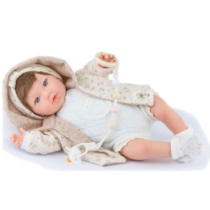 KOLEKCJONERSKA LALKA HISZPAŃSKA REBORN ALINA 45CM