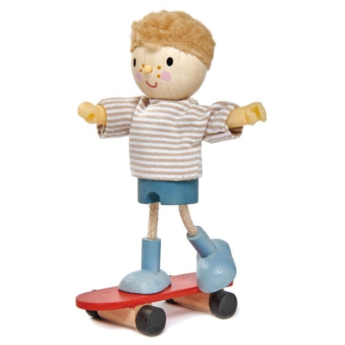 Laleczka Edward na deskorolce, Tender Leaf Toys