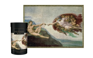 PUZZLE 1000 ART 11 THE CREATION OF ADAM, INTERDRUK