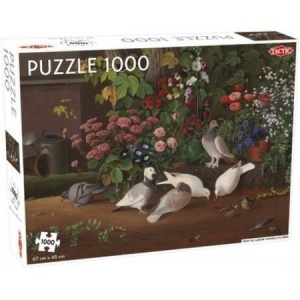 PUZZLE 1000 FLOWERS AND BIRDS, TACTIC