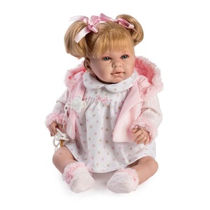 LALKA HISZPAŃSKA DANIELA AKCESORIA 45CM, BERBESA