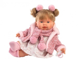 LALKA PŁACZĄCA ALEXANDRA 42CM, LLORENS