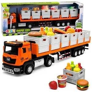 CIĘŻARÓWKA TRANSPORTOWA NA BATERIE 1:40, LEANTOYS