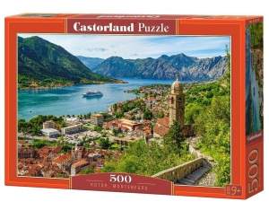PUZZLE 500 KOTOR, MONTENEGRO, CASTORLAND