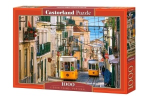 PUZZLE 1000 LISBON TRAMS PORTUGAL CASTOR