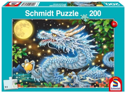 Puzzle 200 Smocza przygoda, Schmidt