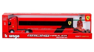 IVECO S WAY CAB W/TRAILER + 1 FERRARI 1:43