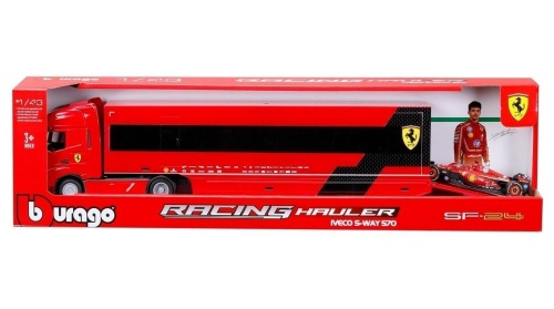 Iveco S Way Cab W/Trailer + 1 Ferrari 1:43