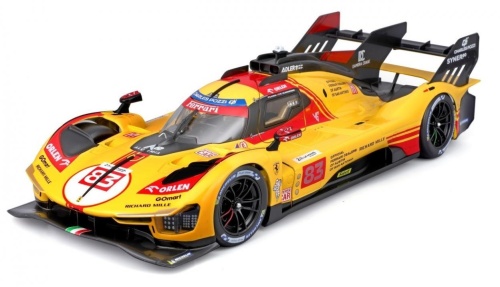 Ferrari 499P Lmh #83 Yellow Hard Case, BBurago