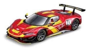 FERRARI RACING 296 GT3 2023 RED 1:43 BBURAGO