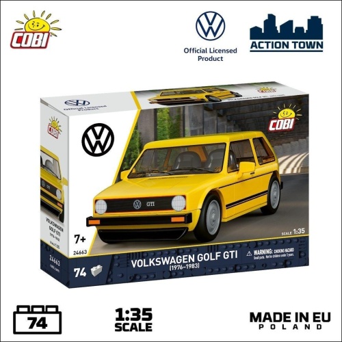 Volkswagen Golf GTI (Yellow), Cobi
