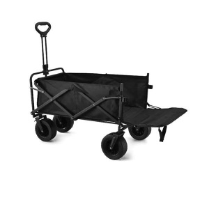 SKŁADANY WÓZEK TRANSPORTOWY CZARNY, BABY MIX