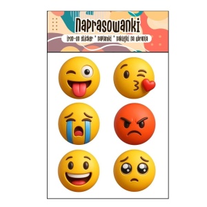 NAPRASOWANKI EMOTKI EMOJI EMOCJE, CASS FILM