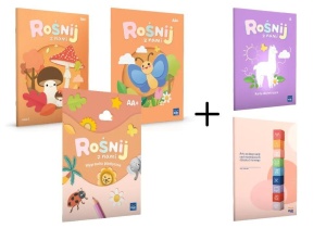 SUPERPAKIET ROŚNIJ Z NAMI POZIOM A I A+. KARTY...