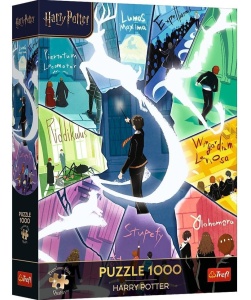 PUZZLE 1000 HARRY POTTER: ZAKLĘCIA I PATRONUSY