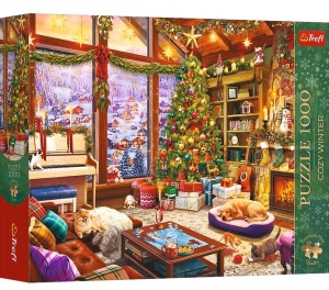PUZZLE 1000 COZY WINTER: ŚWIĄTECZNY WIECZÓR TREFL