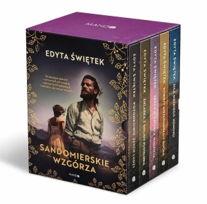 PAKIET: SANDOMIERSKIE WZGÓRZA T.1-5, EDYTA ŚWIĘTEK