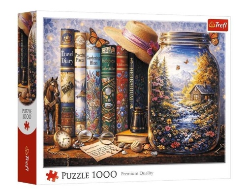 Puzzle 1000 Opowieść zaklęta w słoiku TREFL, Trefl