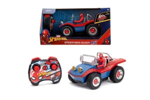 JADA RC MARVEL SPIDER-MAN BUGGY 1:24 Z FIGURKĄ