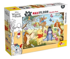 PUZZLE PODŁOGOWE DWUSTRONNE MAXI 24 KUBUŚ PUCHATEK