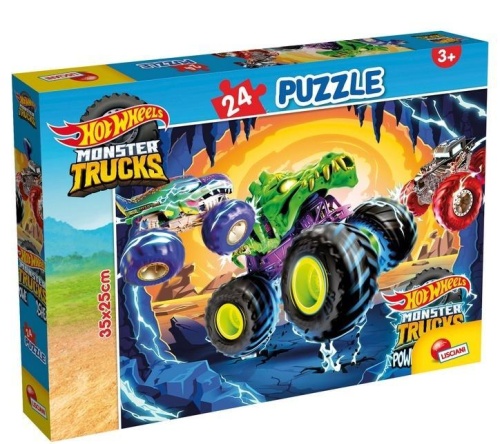 Puzzle 24 Hot Wheels, Lisciani