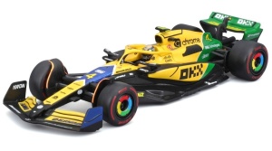 MCLAREN F1 MCL38 (WITH HELMET) (MIAMI GP) 1:43