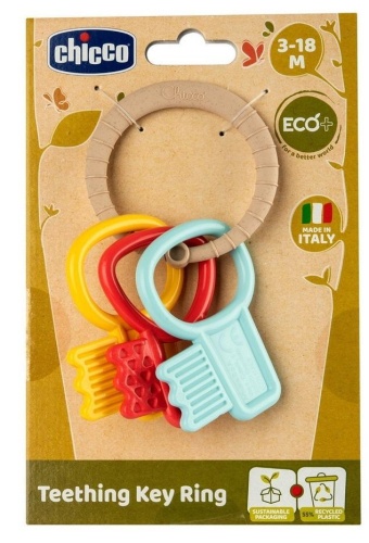 Grzechotka klucze Eco+, Chicco