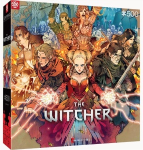PUZZLE 500 WIEDŹMIN: SCOIA'TAEL, GOOD LOOT