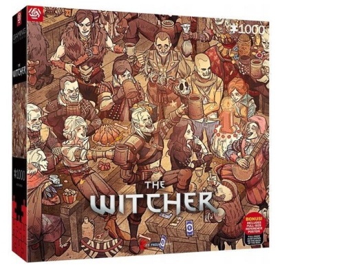 Puzzle 1000 The Witcher (Wiedźmin) Birthday