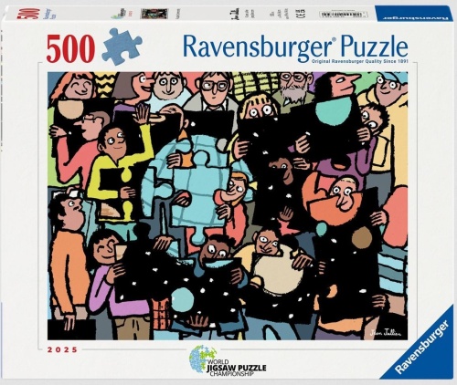 Puzzle 2D 500 Puzzlowa Społeczność, Ravensburger