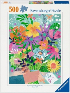 PUZZLE 2D 500 BUKIET KWIATÓW, RAVENSBURGER