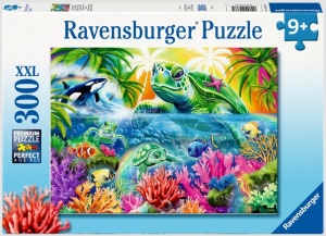 PUZZLE 2D 300 SKARBY OCEANU, RAVENSBURGER