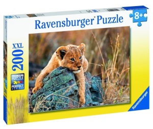 PUZZLE 200 MAŁY LEW XXL, RAVENSBURGER
