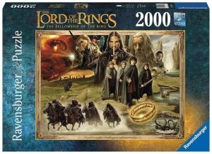 PUZZLE 2000 WŁADCA PIERŚCIENI, RAVENSBURGER
