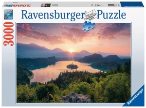 PUZZLE 3000 JEZIORO BLED SŁOWENIA, RAVENSBURGER