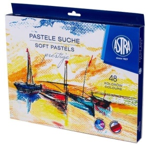 PASTELE SUCHE 48 KOLORÓW PREDTIGE ASTRA
