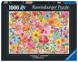 PUZZLE 1000 KWITNĄCE PIĘKNOŚCI, RAVENSBURGER